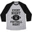 Virgin Teez  Baseball Tee Unisex Tri-Blend Baseball Tee / small / Athletic Gray / Black EVERY NIGHT IS FOOTBALL NIGHT UNISEX TRI-BLEND BASEBALL TEE