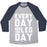 Virgin Teez  Baseball Tee Unisex Tri-Blend Baseball Tee / small / Athletic Gray / Navy EVERYDAY IS LEG DAY! UNISEX TRI-BLEND BASEBALL TEE