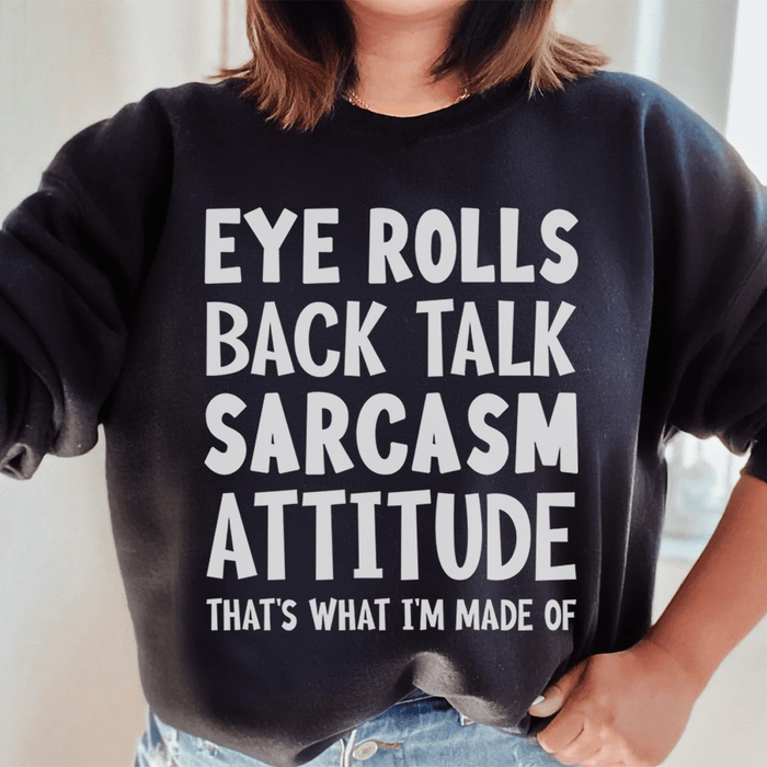 Eye Rolls Back Talk Sarcasm Attitude