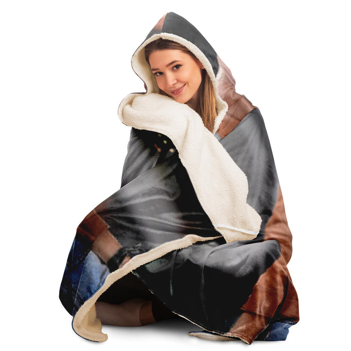 Frida  Street Fashion Hooded Blanket