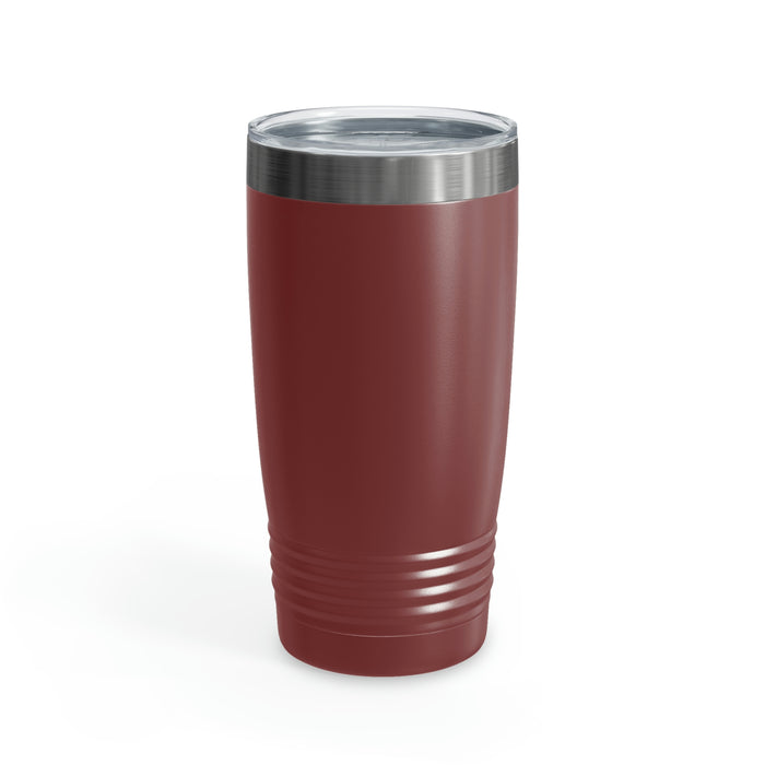 Custom Logo Tumbler, Team Logo Here Tumbler, Personalized Tumbler, Text on a Tumbler, Your Business Logo or Brand Logo Ringneck Tumbler, 20oz