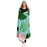Lotus Love II Poster Hooded Blanket