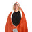 Blue and Red art Hooded Blanket