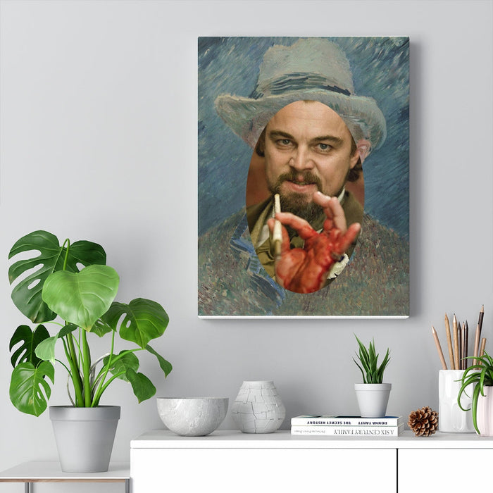 CALVIN CANDIE ON A VAN GOGH PAINTING