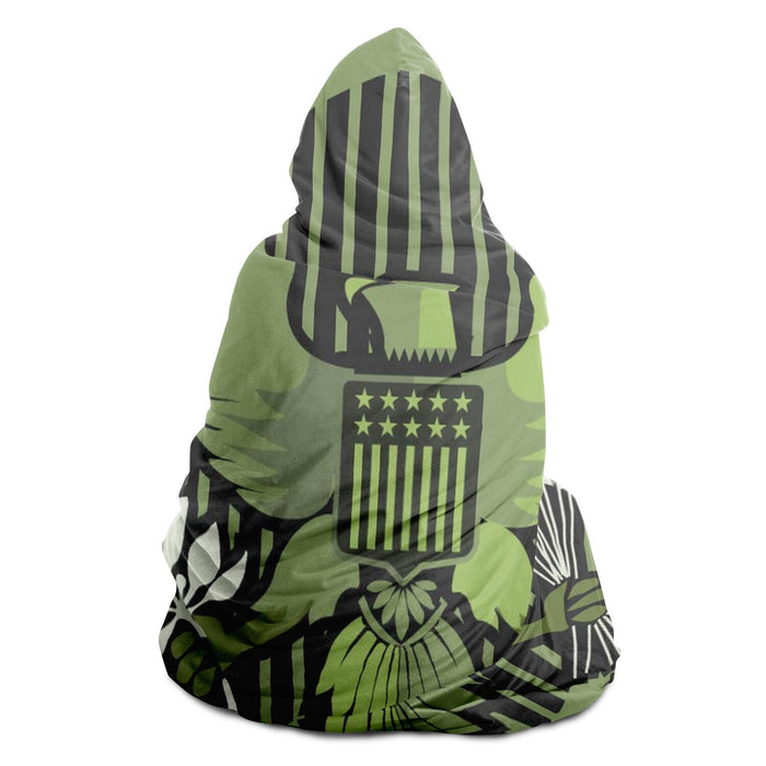 Eagle Seal Hooded Blanket