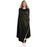 Portrait Of Woman With Lollipop And Balloon Hooded Blanket