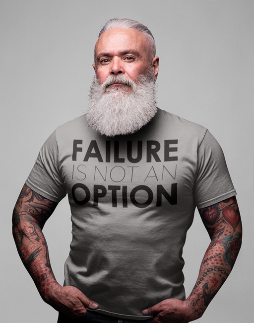 Virgin Teez T-SHIRT Failure is not an option T-shirt