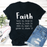 Faith Love It Live It Tee