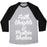 Virgin Teez  Baseball Tee Unisex Tri-Blend Baseball Tee / small / Athletic Gray / Black FAITH, WEIGHTS & PROTEIN SHAKES UNISEX TRI-BLEND BASEBALL TEE