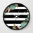 Dany Designs Wall Clock White Fancy Lines Wall clock