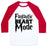 Virgin Teez  Baseball Tee Unisex Classic Baseball Tee / x-small / White/Red FANTASTIC BEAST MODE PARODY UNISEX CLASSIC BASEBALL TEE