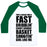 Virgin Teez  Baseball Tee Unisex Classic Baseball Tee / x-small / White/Dark Green FAST DRIBBLIN' COURT RUNNIN' BASKET SHOOTIN' GIRL (VINTAGE) UNISEX CLASSIC BASEBALL TEE