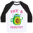 Virgin Teez  Baseball Tee Unisex Classic Baseball Tee / x-small / White/Black FAT AND HEALTHY UNISEX CLASSIC BASEBALL TEE