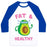 Virgin Teez  Baseball Tee Unisex Classic Baseball Tee / x-small / White/Blue FAT AND HEALTHY UNISEX CLASSIC BASEBALL TEE