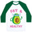 Virgin Teez  Baseball Tee Unisex Classic Baseball Tee / x-small / White/Dark Green FAT AND HEALTHY UNISEX CLASSIC BASEBALL TEE