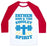 Virgin Teez  Baseball Tee Unisex Classic Baseball Tee / x-small / White/Red FATHER SON & THE SWOLEY SPIRIT UNISEX CLASSIC BASEBALL TEE