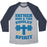 Virgin Teez  Baseball Tee Unisex Tri-Blend Baseball Tee / small / Athletic Gray / Navy FATHER SON & THE SWOLEY SPIRIT UNISEX TRI-BLEND BASEBALL TEE