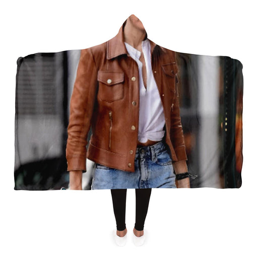 Frida  Street Fashion Hooded Blanket