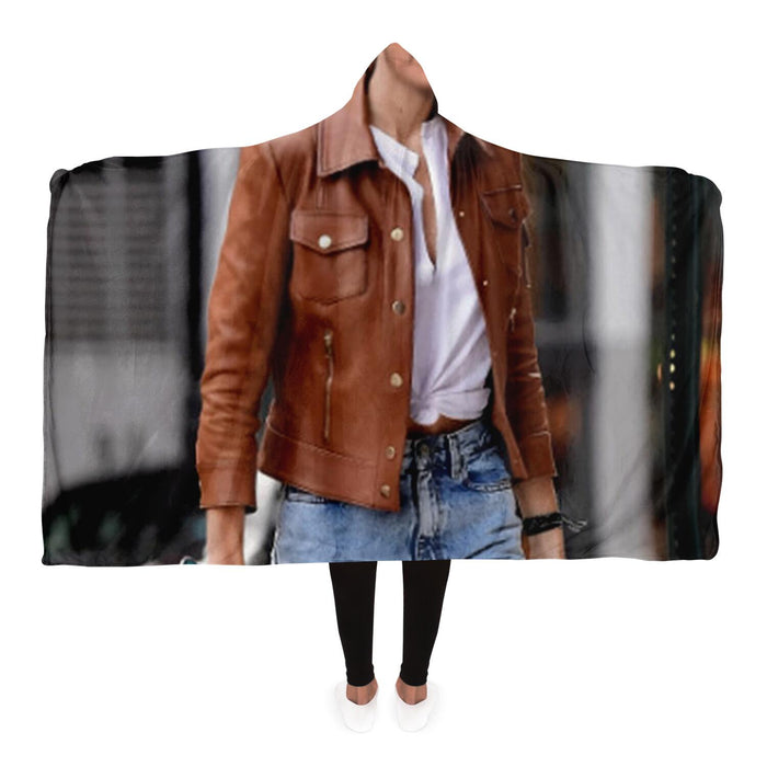 Frida  Street Fashion Hooded Blanket