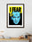 LUVD Framed Art Prints Fear Frame