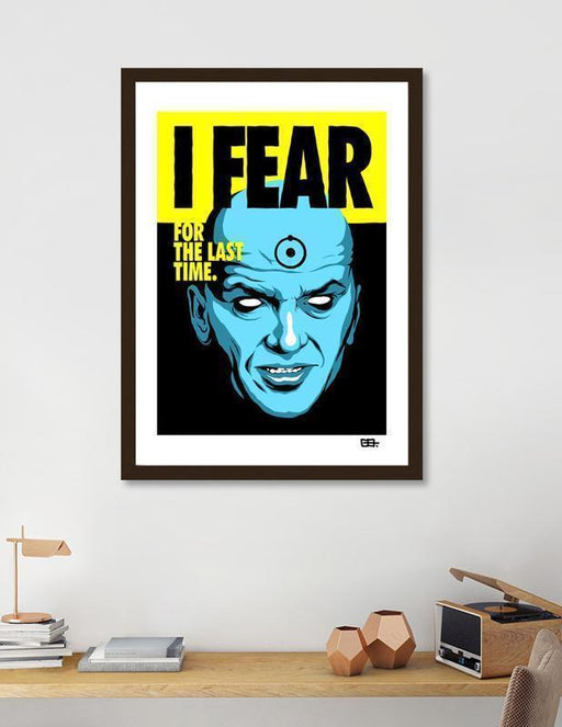 LUVD Framed Art Prints Fear Frame
