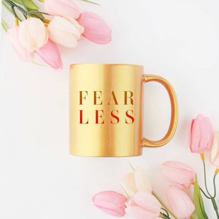 Fearless Gold & Silver Mug