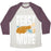 Virgin Teez  Baseball Tee Unisex Tri-Blend Baseball Tee / small / Oatmeal / Maroon FEAST MODE UNISEX TRI-BLEND BASEBALL TEE