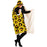 Tiger Pattern Hooded Blanket