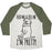Virgin Teez  Baseball Tee Unisex Tri-Blend Baseball Tee / small / Oatmeal / Moss FEED ME AND TELL ME I'M PRETTY LITTLE FAT PARODY UNISEX TRI-BLEND BASEBALL TEE