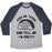 Virgin Teez  Baseball Tee Unisex Tri-Blend Baseball Tee / small / Athletic Gray / Navy FEED ME TACOS UNISEX TRI-BLEND BASEBALL TEE