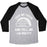 Virgin Teez  Baseball Tee Unisex Tri-Blend Baseball Tee / small / Athletic Gray / Black FEED ME TACOS UNISEX TRI-BLEND BASEBALL TEE