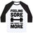 Virgin Teez  Baseball Tee Unisex Classic Baseball Tee / x-small / White/Black FEELING SORE AND READY FOR MORE UNISEX CLASSIC BASEBALL TEE