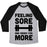 Virgin Teez  Baseball Tee Unisex Tri-Blend Baseball Tee / small / Athletic Gray / Black FEELING SORE AND READY FOR MORE UNISEX TRI-BLEND BASEBALL TEE