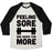 Virgin Teez  Baseball Tee Unisex Tri-Blend Baseball Tee / small / Oatmeal / Black FEELING SORE AND READY FOR MORE UNISEX TRI-BLEND BASEBALL TEE