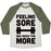 Virgin Teez  Baseball Tee Unisex Tri-Blend Baseball Tee / small / Oatmeal / Moss FEELING SORE AND READY FOR MORE UNISEX TRI-BLEND BASEBALL TEE