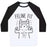 Virgin Teez  Baseball Tee Unisex Classic Baseball Tee / x-small / White/Black FELINE FIT UNISEX CLASSIC BASEBALL TEE