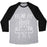 Virgin Teez  Baseball Tee Unisex Tri-Blend Baseball Tee / small / Athletic Gray / Black FELINE FIT (WHITE) UNISEX TRI-BLEND BASEBALL TEE