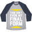 Virgin Teez  Baseball Tee Unisex Tri-Blend Baseball Tee / small / Athletic Gray / Navy FINAL FORM UNISEX TRI-BLEND BASEBALL TEE