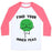 Virgin Teez  Baseball Tee Unisex Classic Baseball Tee / x-small / White/Neon Pink FIND YOUR INNER PEAS UNISEX CLASSIC BASEBALL TEE