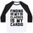 Virgin Teez  Baseball Tee Unisex Classic Baseball Tee / x-small / White/Black FINDING MY CLASSES IS MY CARDIO UNISEX CLASSIC BASEBALL TEE