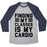 Virgin Teez  Baseball Tee Unisex Tri-Blend Baseball Tee / small / Athletic Gray / Navy FINDING MY CLASSES IS MY CARDIO UNISEX TRI-BLEND BASEBALL TEE