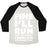 Virgin Teez  Baseball Tee Unisex Tri-Blend Baseball Tee / small / Oatmeal / Black FINE I'LL RUN UNISEX TRI-BLEND BASEBALL TEE