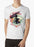 M Nidal Khan T-shirt MEDIUM / White Fire and Ice GOT V-Neck T-shirt