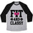 Virgin Teez  Baseball Tee Unisex Tri-Blend Baseball Tee / small / Athletic Gray / Black FIT AND CLASSY UNISEX TRI-BLEND BASEBALL TEE