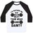 Virgin Teez  Baseball Tee Unisex Classic Baseball Tee / x-small / White/Black FIT AND SEXY UNISEX CLASSIC BASEBALL TEE