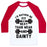 Virgin Teez  Baseball Tee Unisex Classic Baseball Tee / x-small / White/Red FIT AND SEXY UNISEX CLASSIC BASEBALL TEE