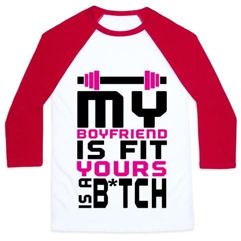 Virgin Teez  Baseball Tee Unisex Classic Baseball Tee / x-small / White/Red FIT BOYFRIEND UNISEX CLASSIC BASEBALL TEE