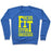 Virgin Teez  Pullover Crewneck Sweatshirt / x-small / Heathered Blue FIT CREWNECK SWEATSHIRT