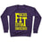 Virgin Teez  Pullover Crewneck Sweatshirt / x-small / Purple FIT CREWNECK SWEATSHIRT