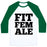FIT FEMALE UNISEX CLASSIC BASEBALL TEE